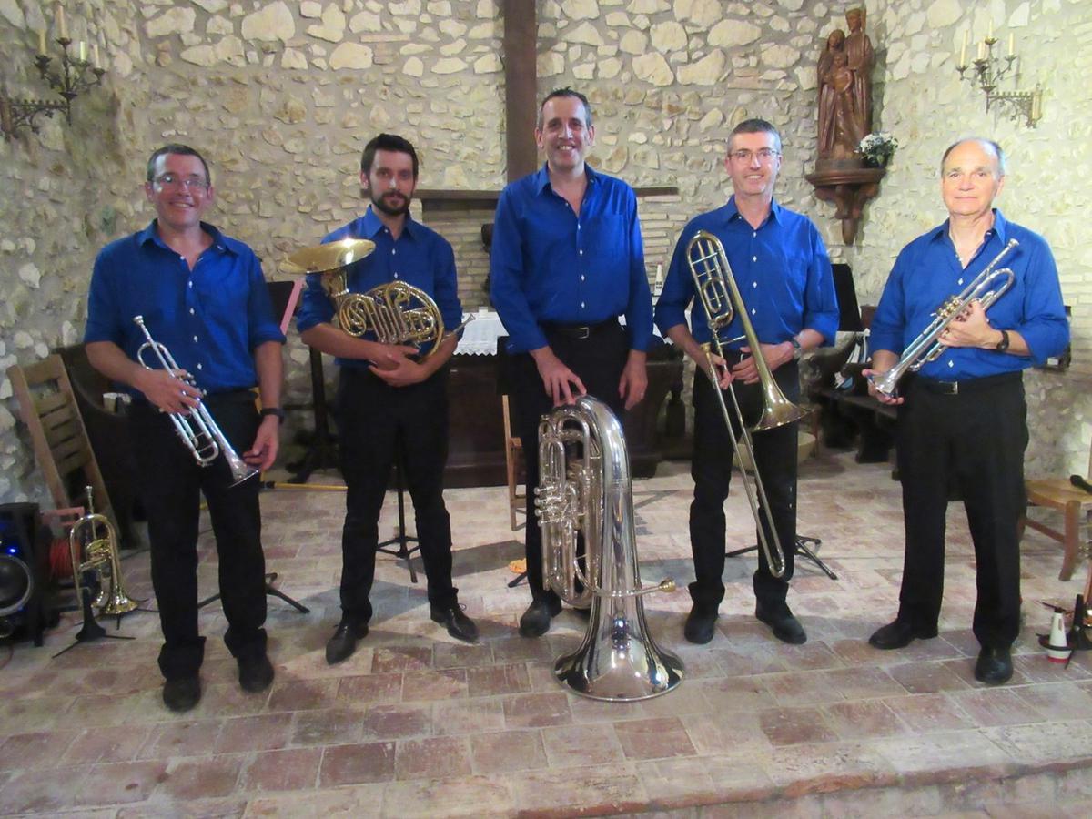 , Pouillon : mercredi 5 juillet, l’ensemble de cuivres Quintet Academy se produira en l’église Saint-Martin